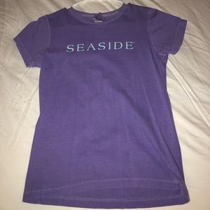 purple seaside tee